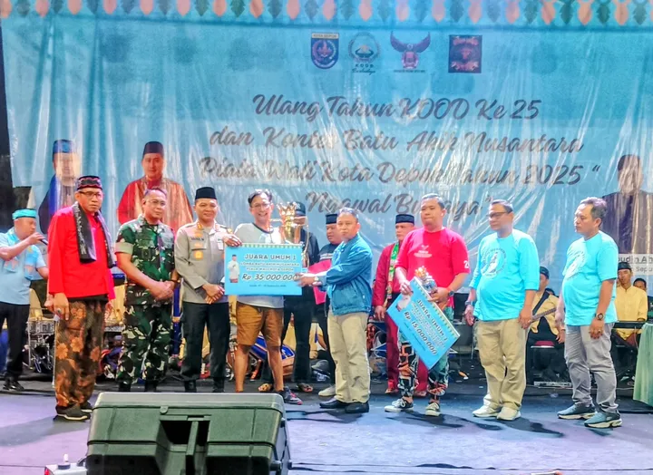 Tampilkan 2.500 Batu, Mr. Cilo Juara Umum Piala Kota Depok 2025