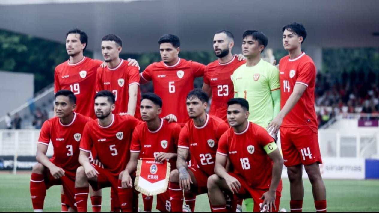 Hasil Indonesia vs Irak: Efek Verdonk Terasa, Garuda Tekan Tapi Skor 0-0 Babak Pertama