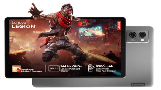 Cari Tablet Gaming? Lenovo Legion Tab Hadir dengan Desain Mewah dan Harga Rp7 Jutaan!