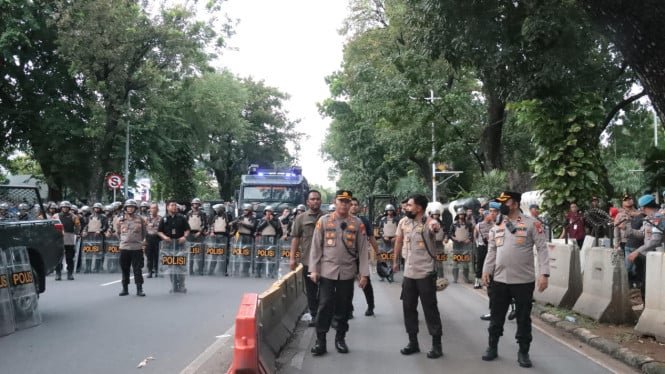 3 Titik Demo Hari Ini, 5.240 Personel Dikerahkan untuk Amankan Unjuk Rasa