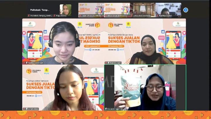 Politeknik Tempo dan PLN Adakan Workshop Jualan Sukses di TikTok