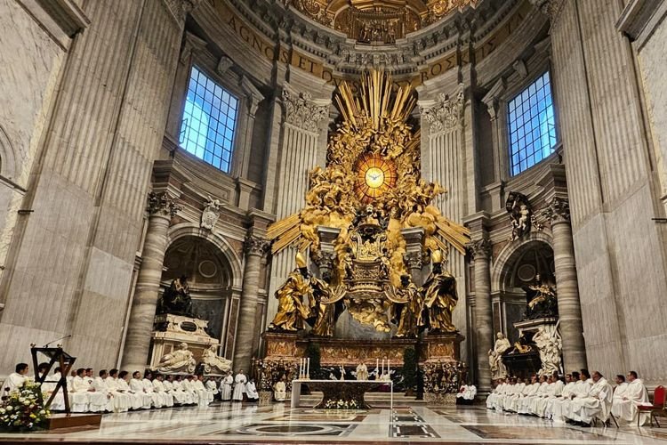 Sejarah Baru: 75 Tahun Hubungan Indonesia-Vatikan Dibuka dengan Misa di Basilika