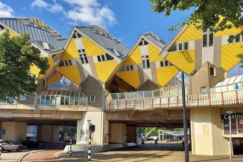 Rumah Kubus di Rotterdam yang Membuat Penasaran