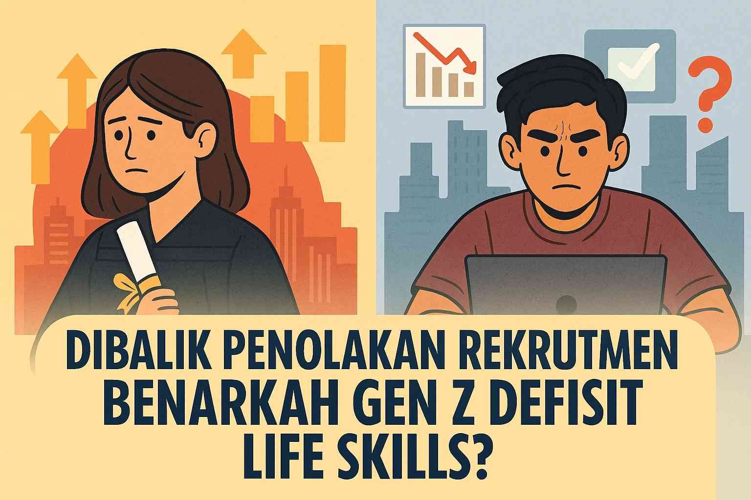 Benarkah Gen Z Kekurangan Keterampilan Hidup Saat Menolak Rekrutmen?