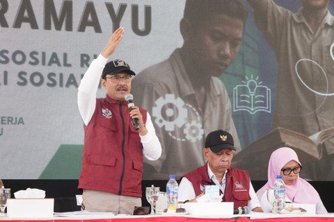 MPLS Mendekat, Gus Ipul Bertemu Calon Siswa Sekolah Rakyat Indramayu