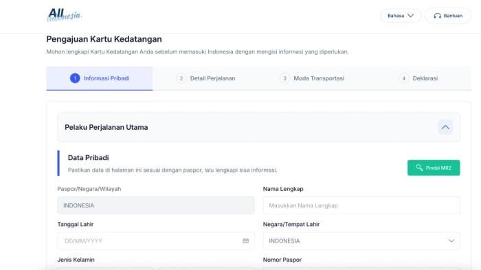 Pulang ke Indonesia? Wajib Isi Aplikasi All Indonesia Mulai 1 Oktober 2025 di Bandara