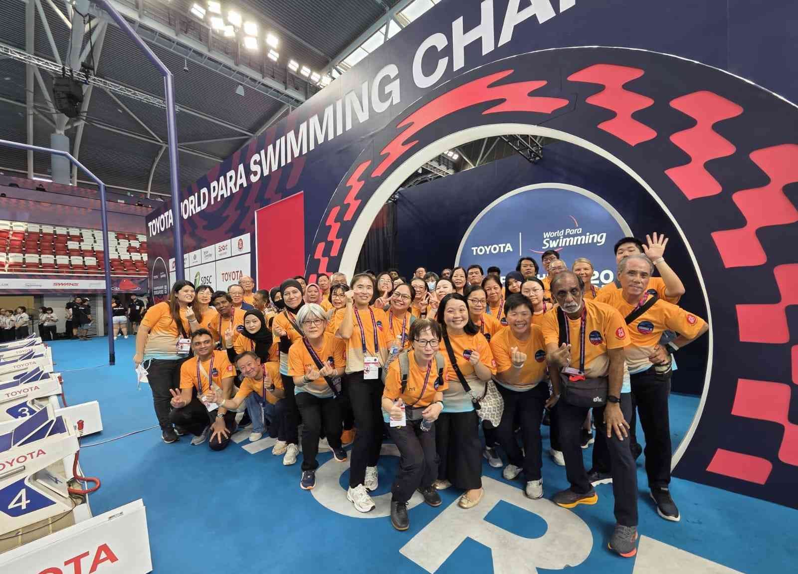 Catatan Relawan di Kejuaraan Dunia Renang 2025 Singapura