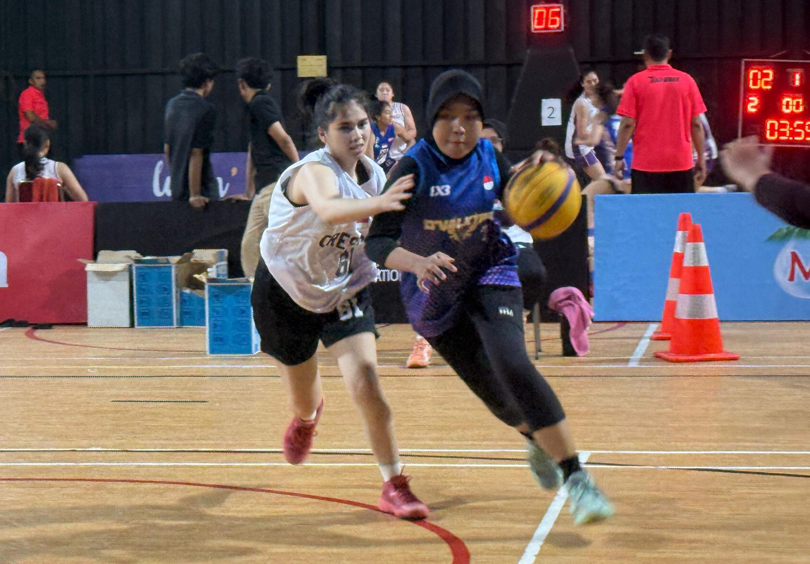Ketat Sejak Laga Pertama! Pemain Timnas Turun di Mandiri SSS 3×3 Jawa