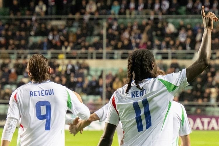 Hasil Estonia Vs Italia 1-3: Rekor Kemenangan Gattuso Terjaga
