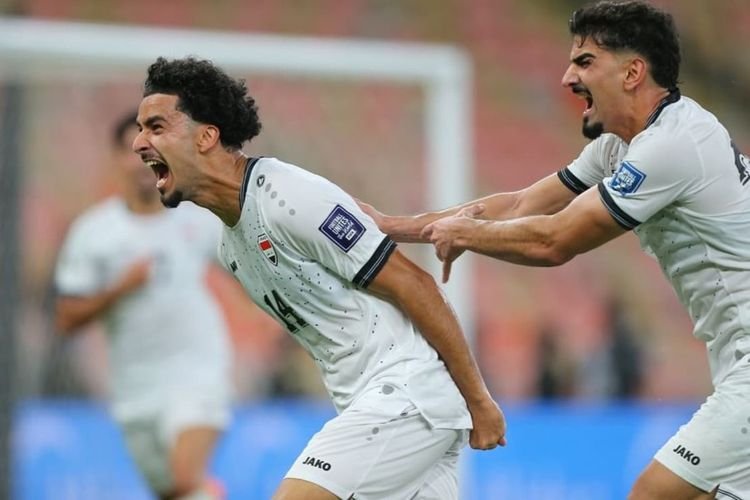 Gol Zidane Iqbal Bawa Irak Unggul 1-0 Atas Indonesia