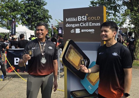 BSI Bakti Sosial dan Spiritual dalam Run For Humanity Trail Run Sentul