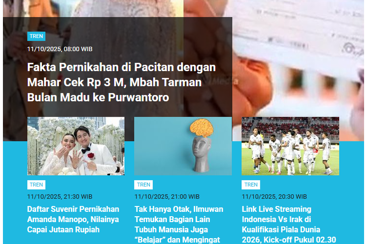 Tren Pernikahan Pacitan dengan Mahar Cek Rp 3 M | 4.000 Pegawai AS Dapat PHK