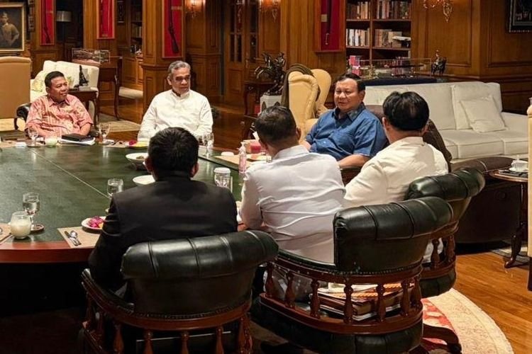 Prabowo Bertemu Tokoh Penting di Hambalang, Apa Isi Pembicaraannya?