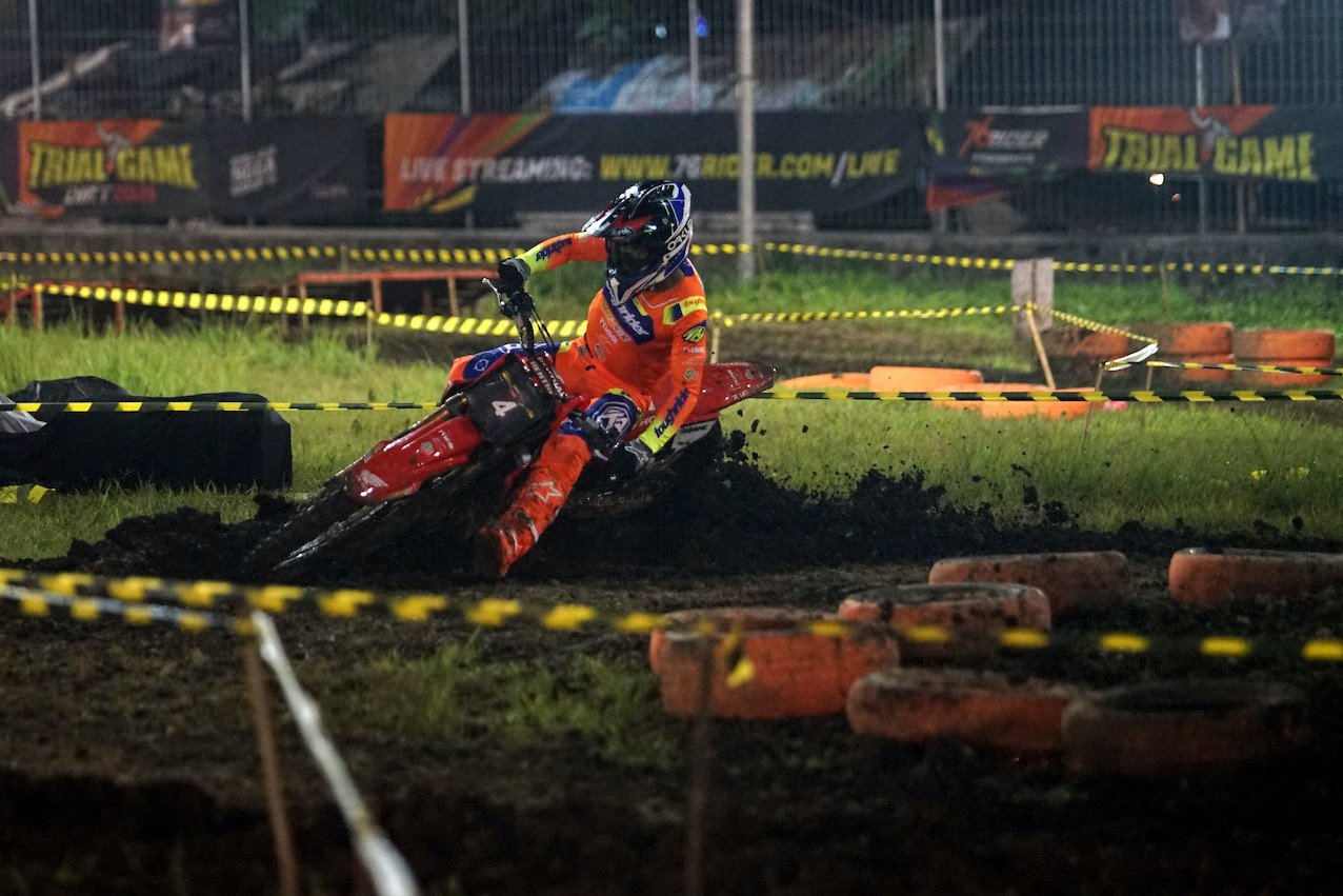 M. Zidane Konsisten Naik Podium di Trial Game Dirt 2025, Juara Umum Diraih