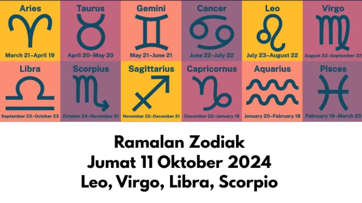 Ramalan Zodiak Leo dan Virgo Jumat 3 Oktober 2025: Hindari Emosi yang Melukai Orang Lain