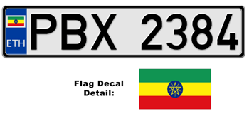 Ethiopia Upgrades Car License Plates