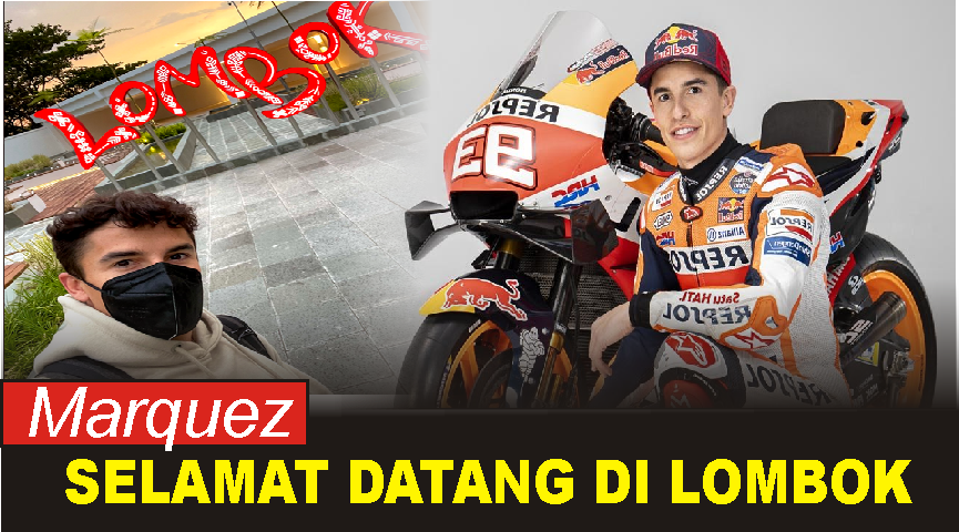 12 Pembalap MotoGP 2025 Tiba di Lombok: Marc Marquez Penuhi Tugas di Jakarta