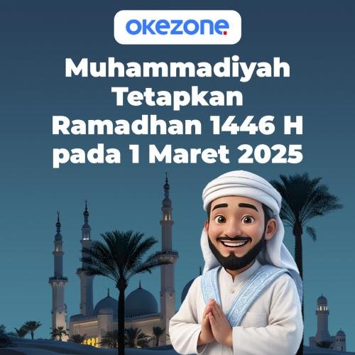 Tinggal 129 Hari, Muhammadiyah Tetapkan 1 Ramadhan 1447 Hijriah pada 18 Februari 2026